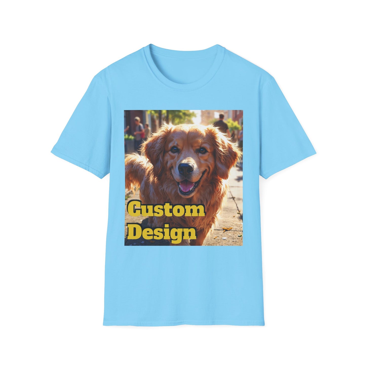 Large Size *Customizable* Unisex Softstyle T-Shirt