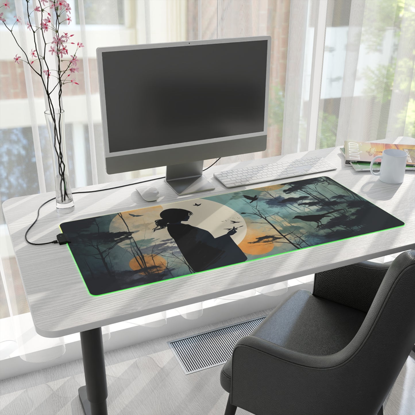 LED - Serene Forest Scene