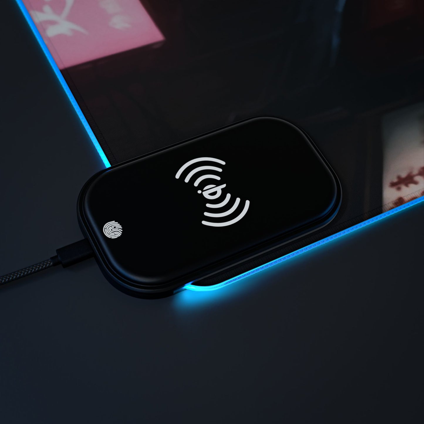 LED - Swordswoman - Anime + Wireless Charging