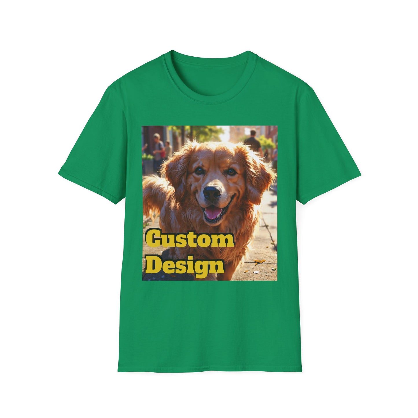 Large Size *Customizable* Unisex Softstyle T-Shirt