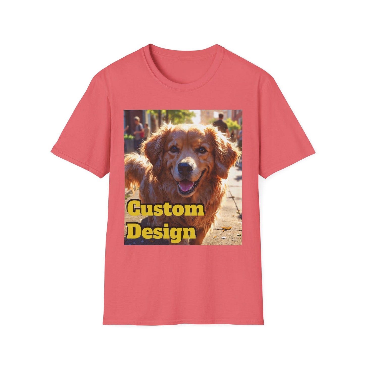 Large Size *Customizable* Unisex Softstyle T-Shirt