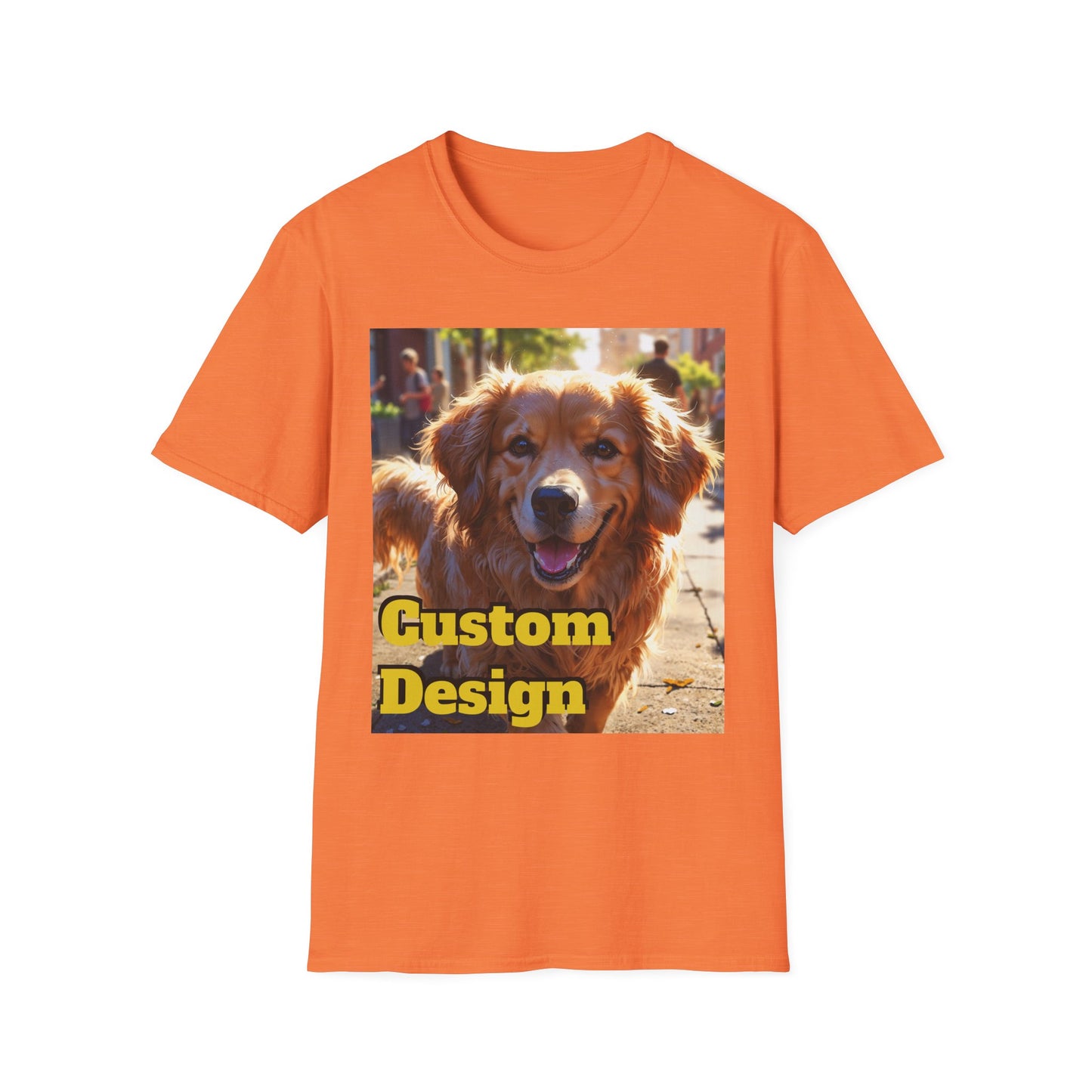 Large Size *Customizable* Unisex Softstyle T-Shirt