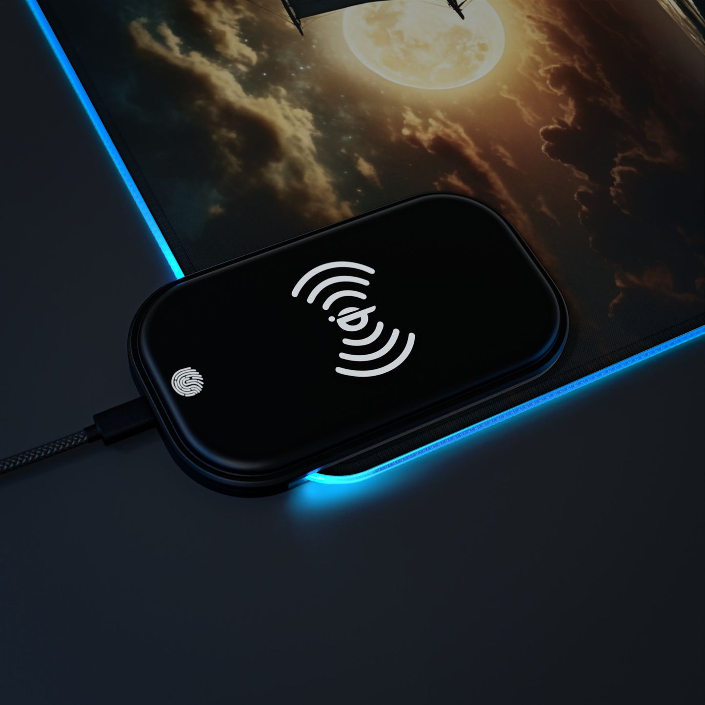 LED - Pirate Ship - Moonlight + Wireless Charging