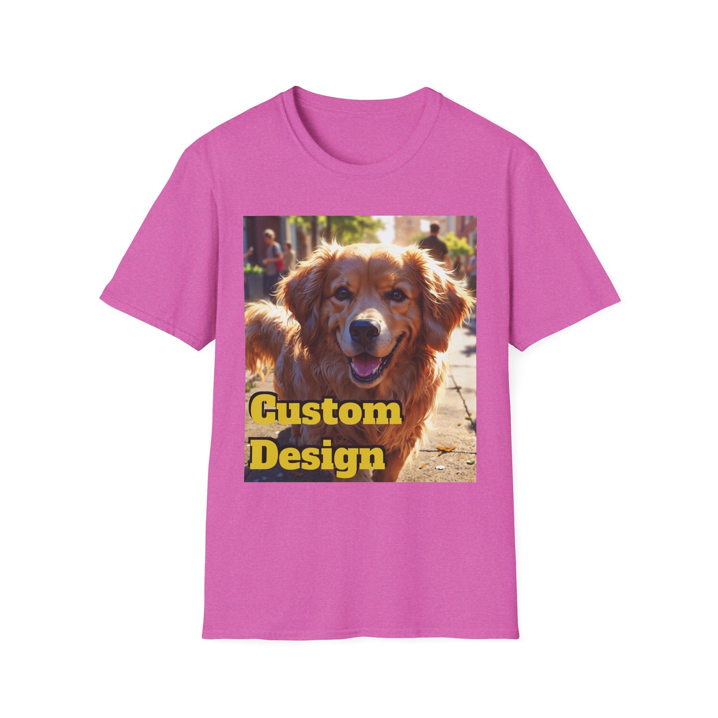 Large Size *Customizable* Unisex Softstyle T-Shirt