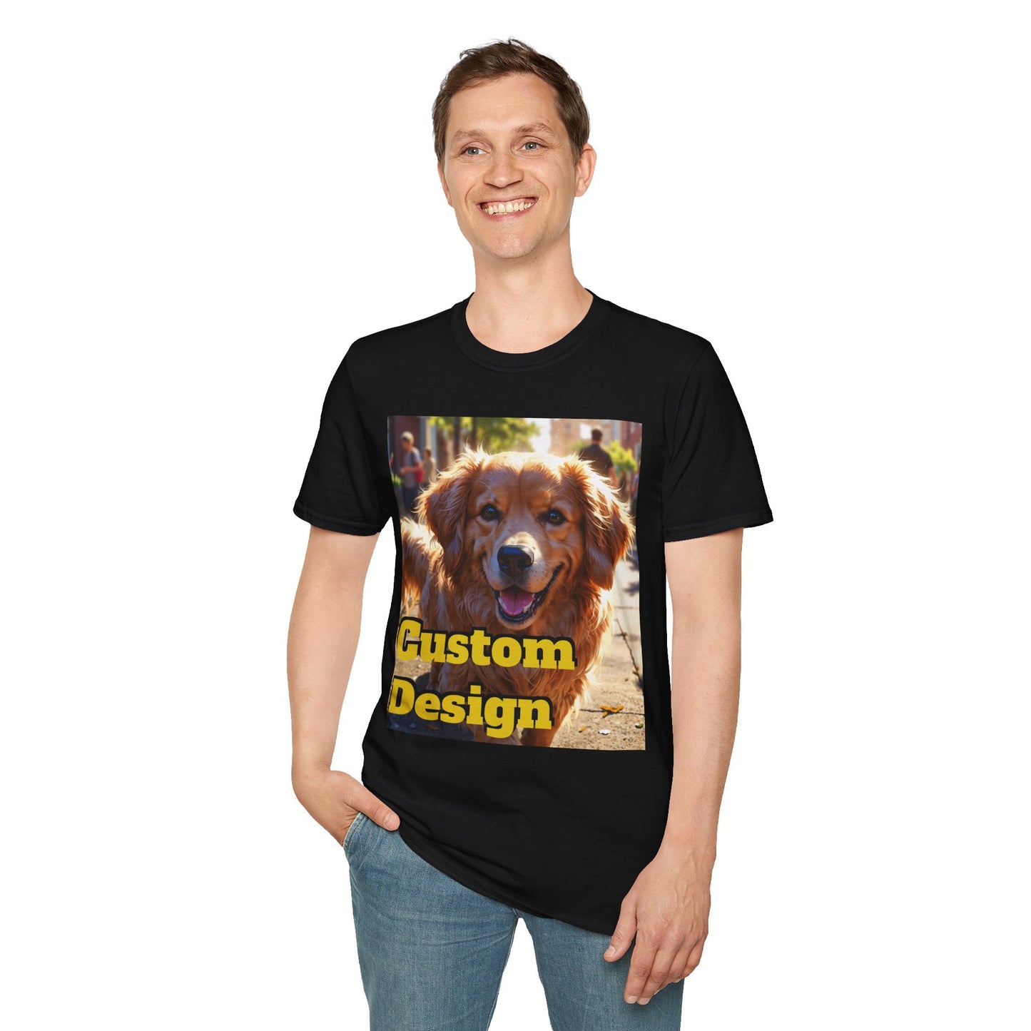 Medium Size *Customizable* Unisex Softstyle T-Shirt