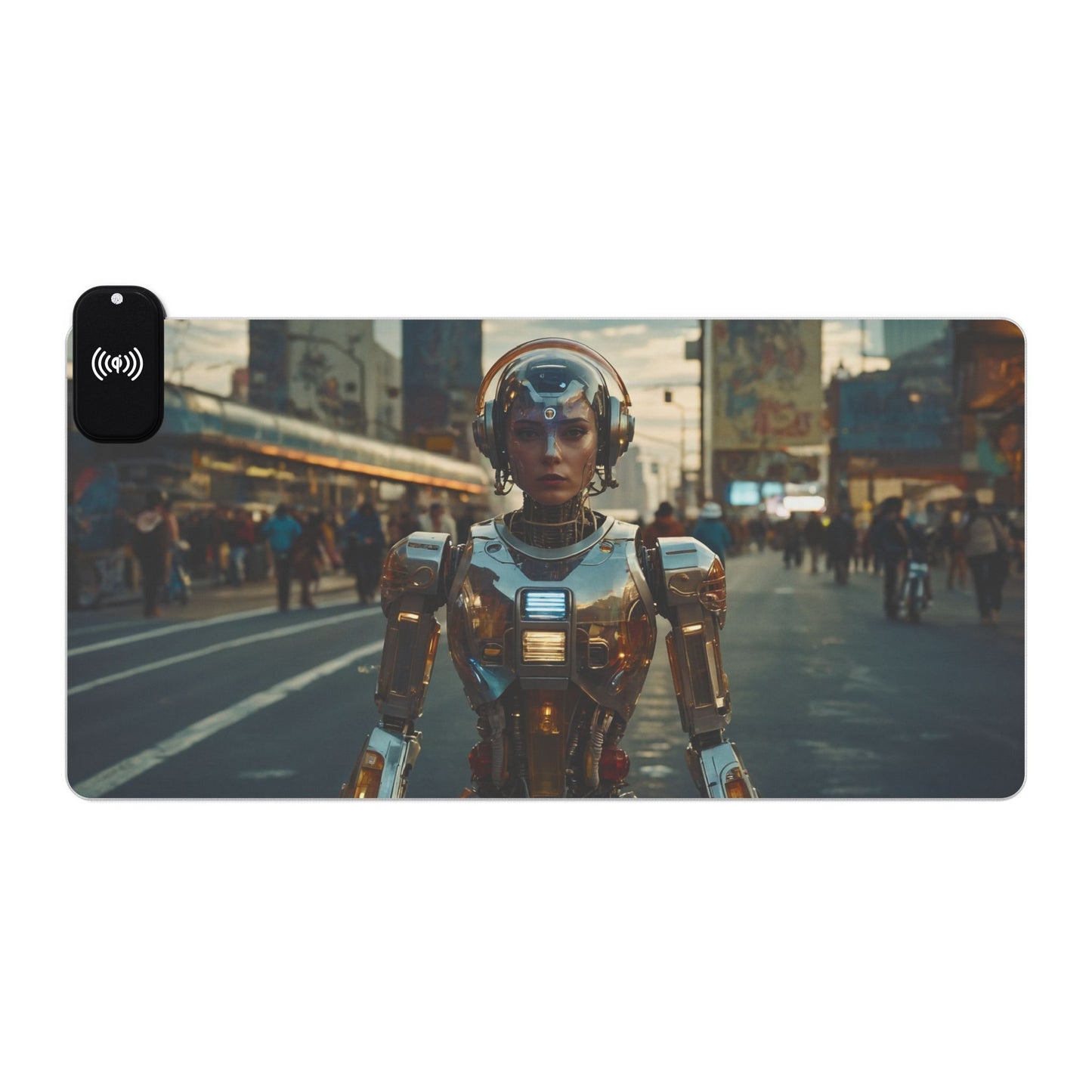 LED - Future Robot + Wireless Charging