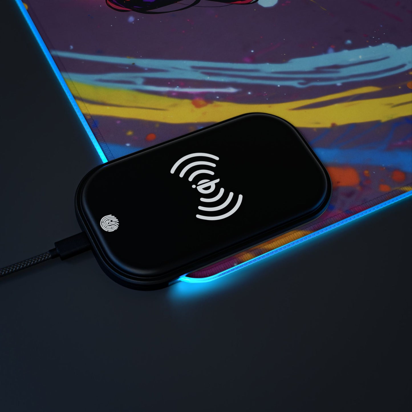 LED - Devil Girl - Anime Style + Wireless Charging