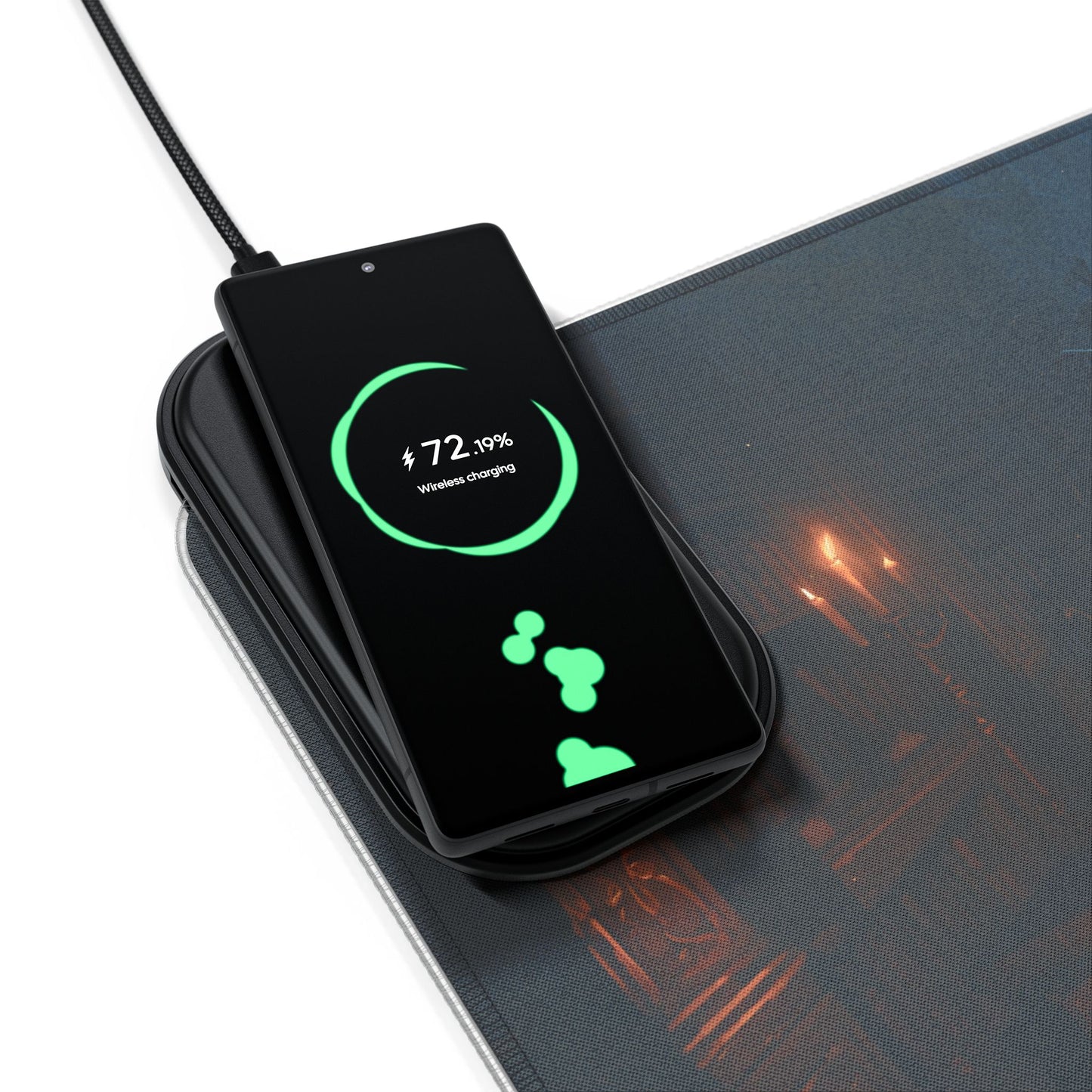 LED - Necrotic Library + Wireless Charging