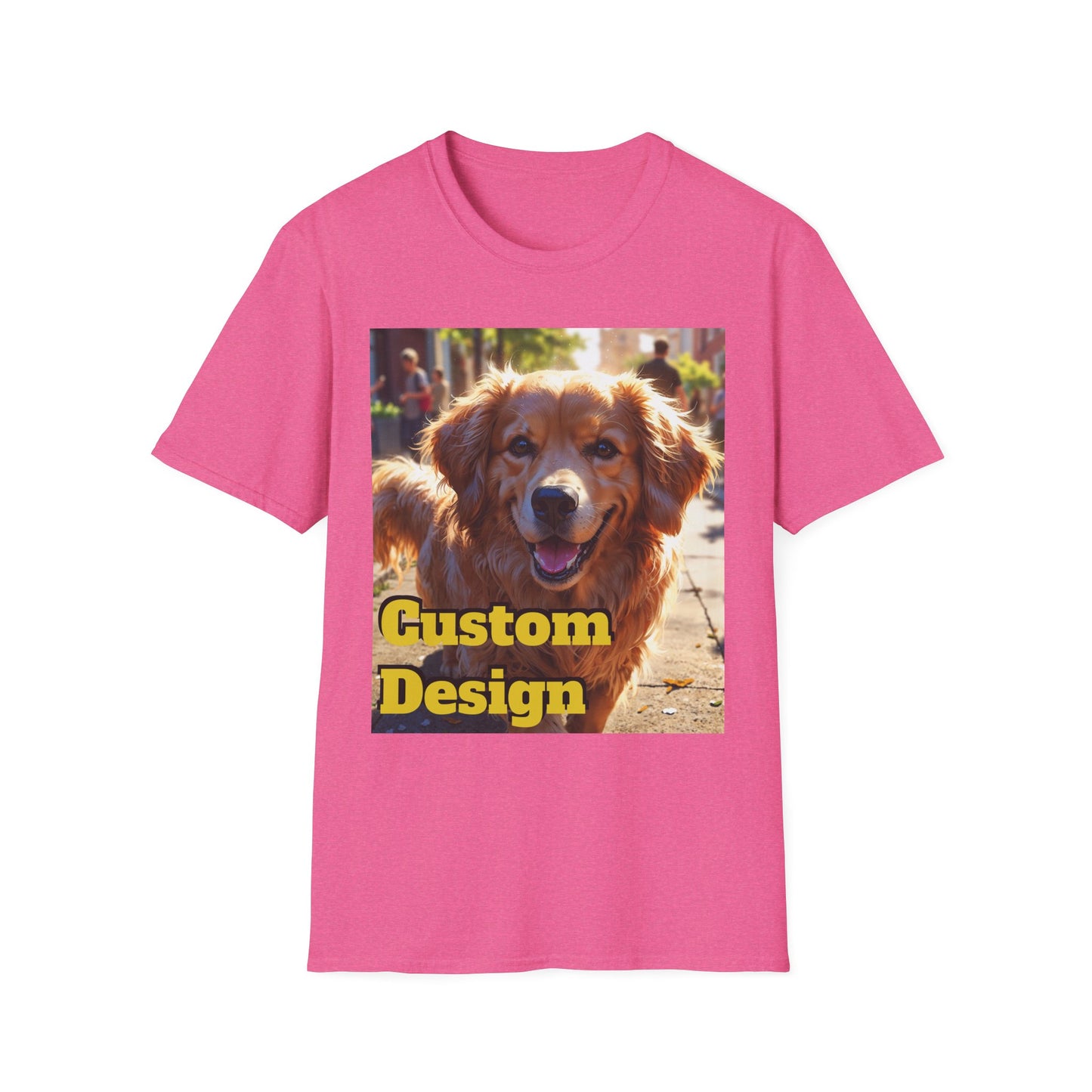 Large Size *Customizable* Unisex Softstyle T-Shirt