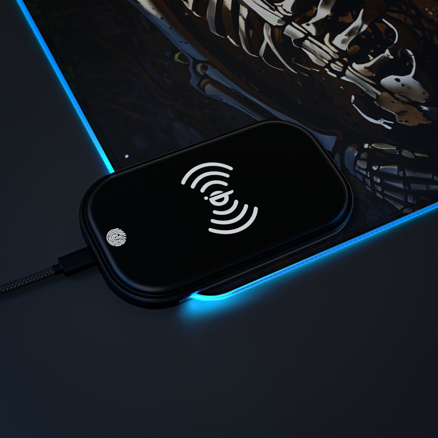 LED - Skeleton in Ruins + Wireless Charging