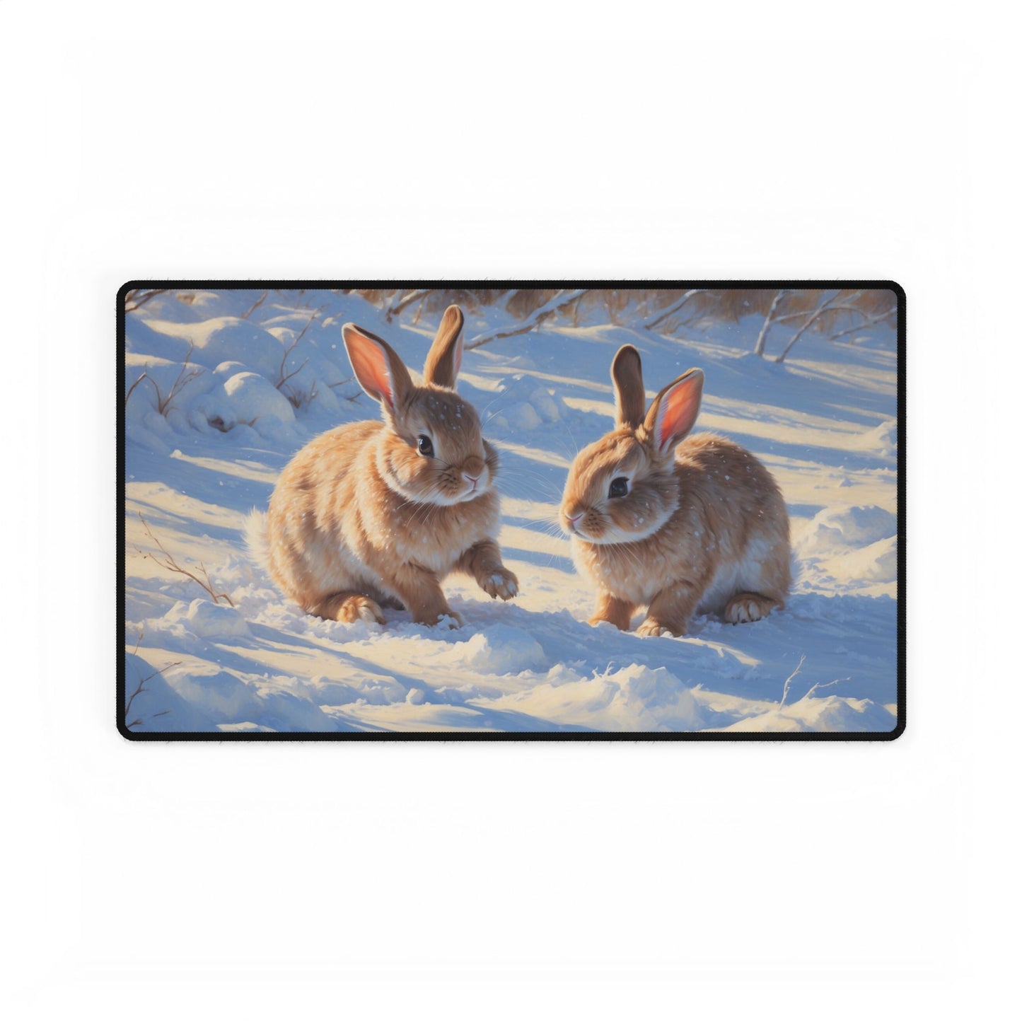 Bunnies in Snow