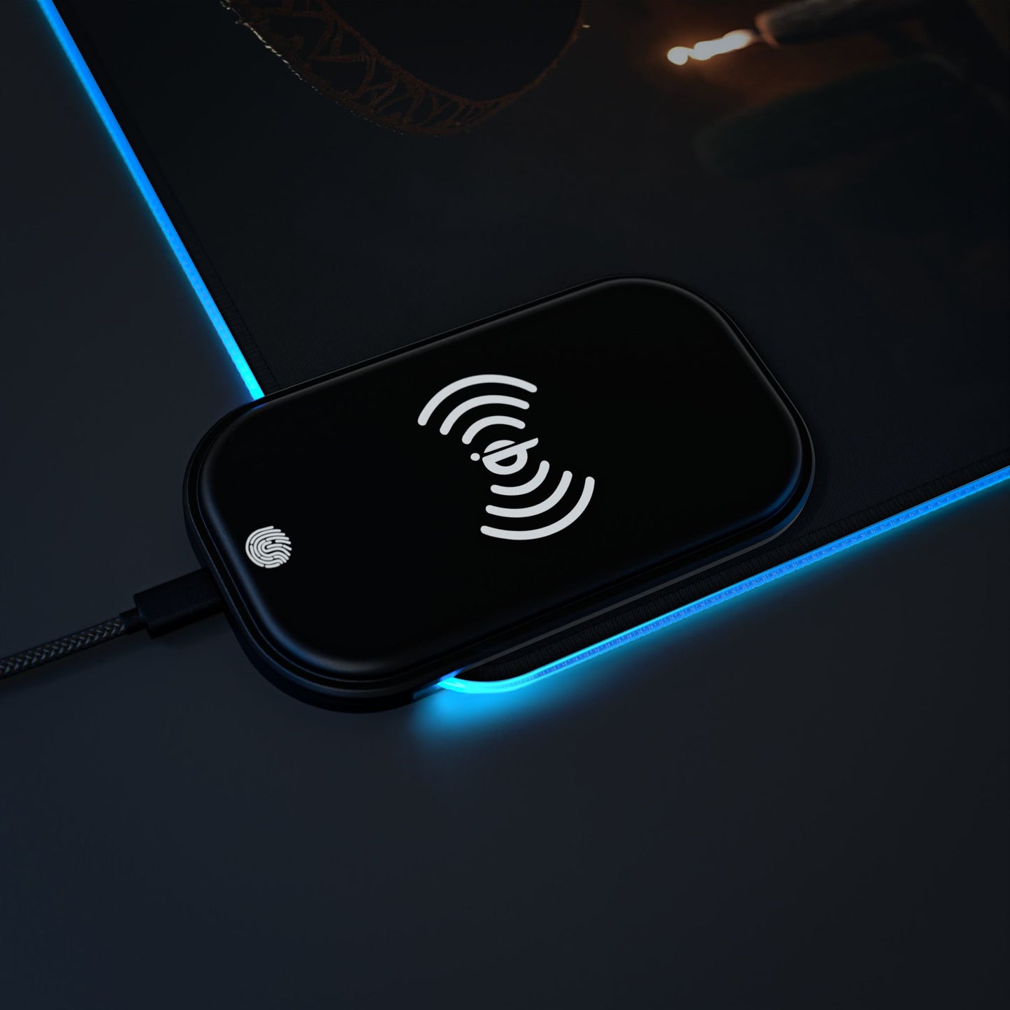 LED - Day of the Dead Cowboy + Wireless Charging