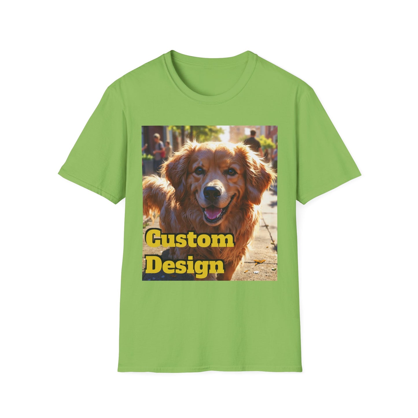 Large Size *Customizable* Unisex Softstyle T-Shirt