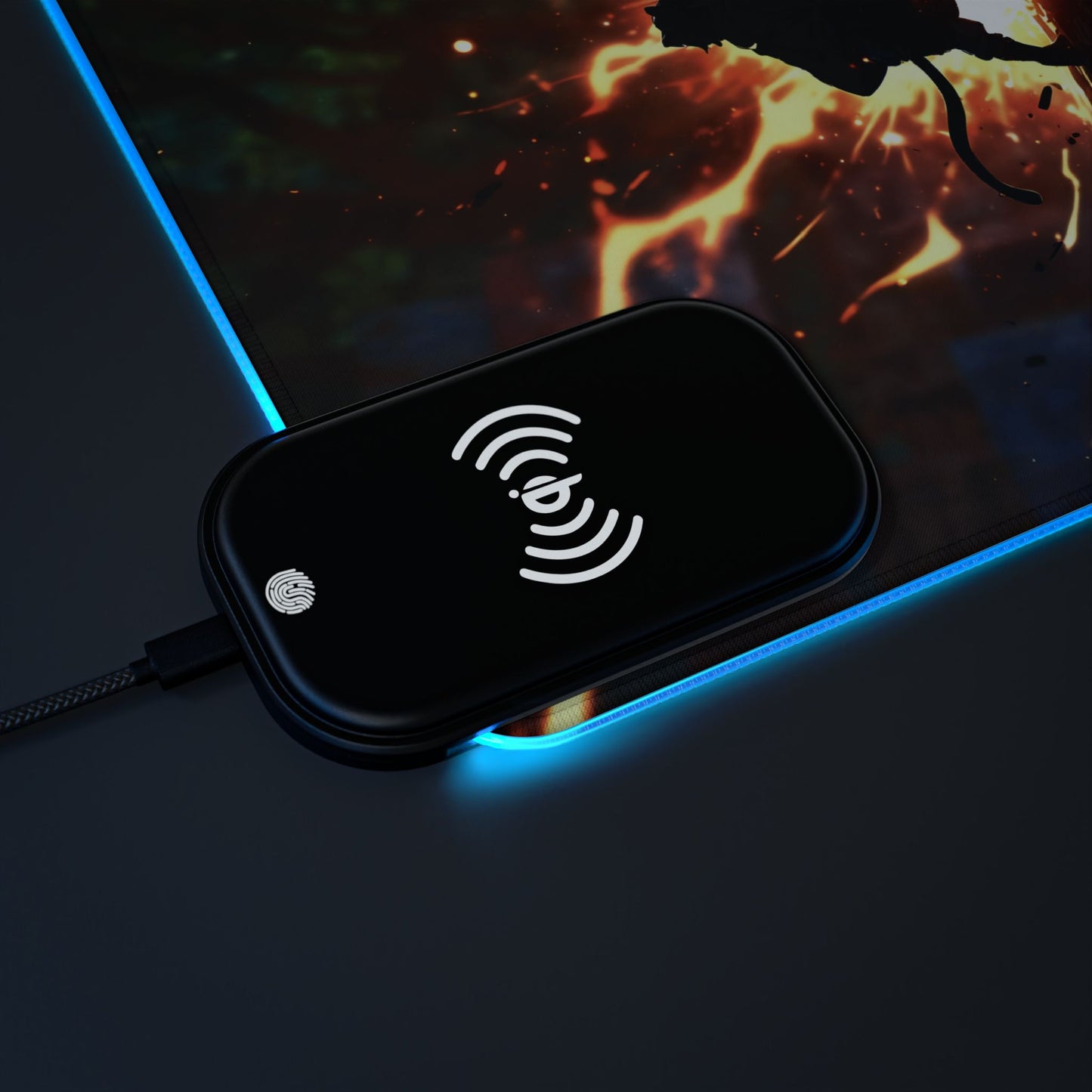 LED - Final Boss Mouse Vs. Cat + Wireless Charging