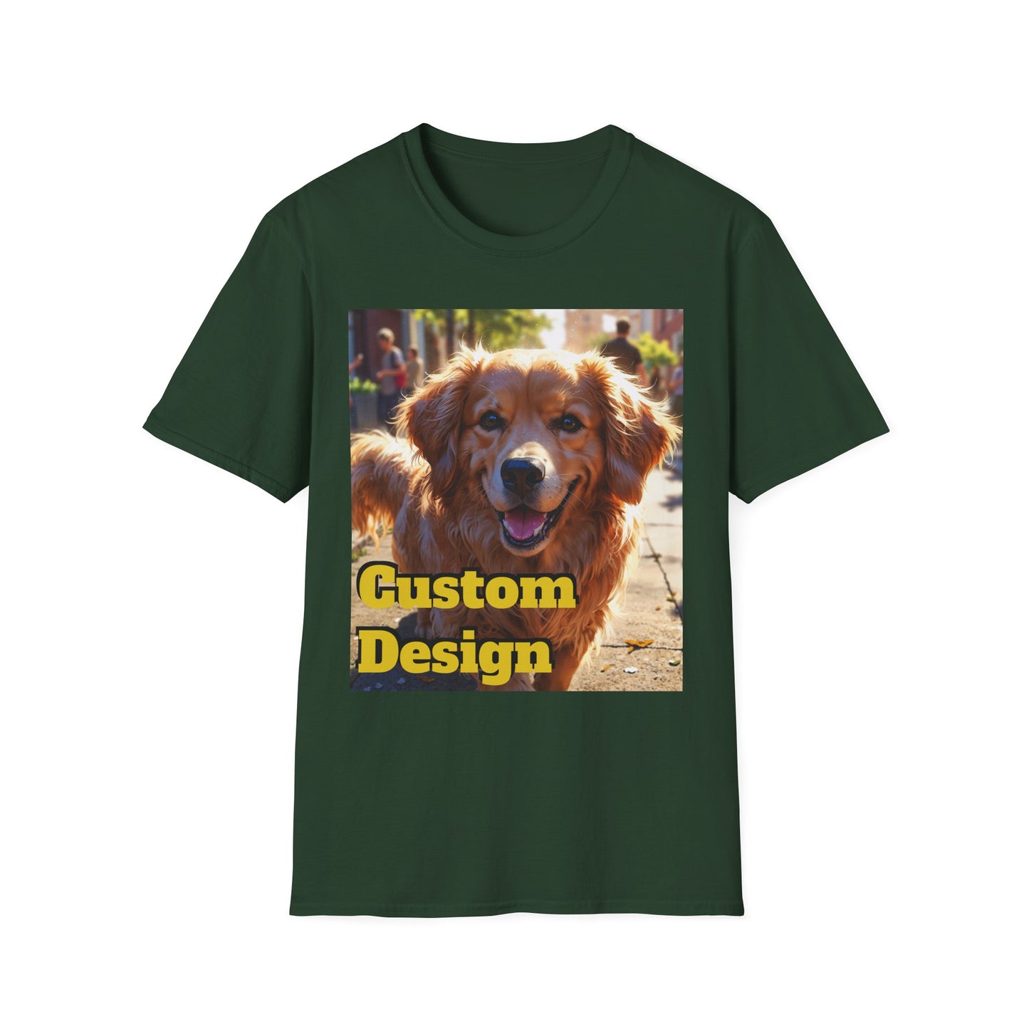 Large Size *Customizable* Unisex Softstyle T-Shirt