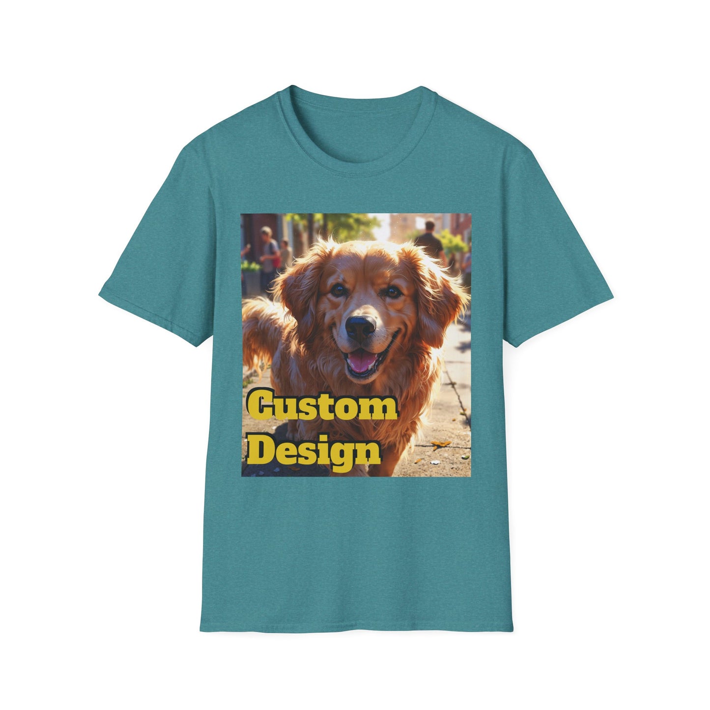 Large Size *Customizable* Unisex Softstyle T-Shirt