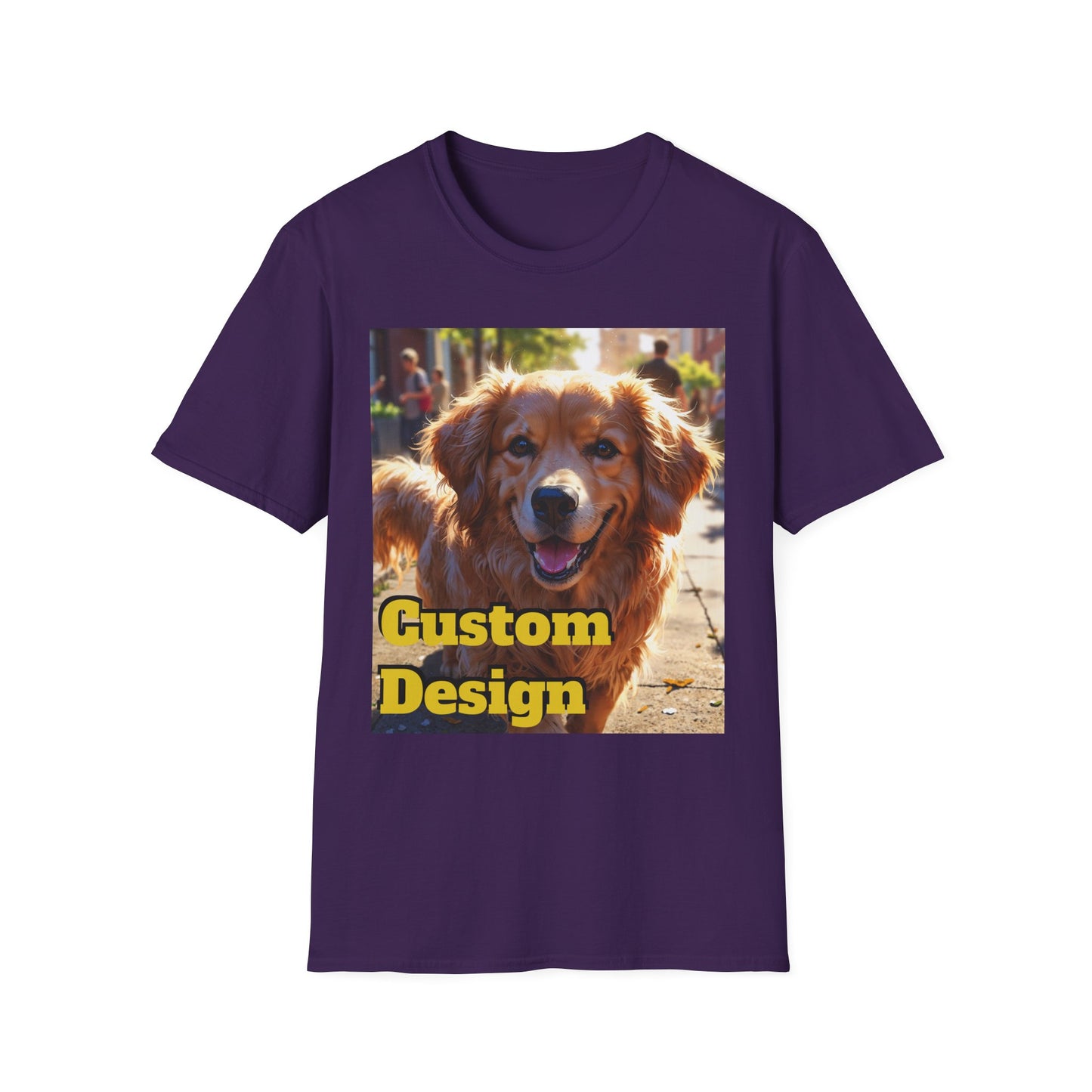 Large Size *Customizable* Unisex Softstyle T-Shirt
