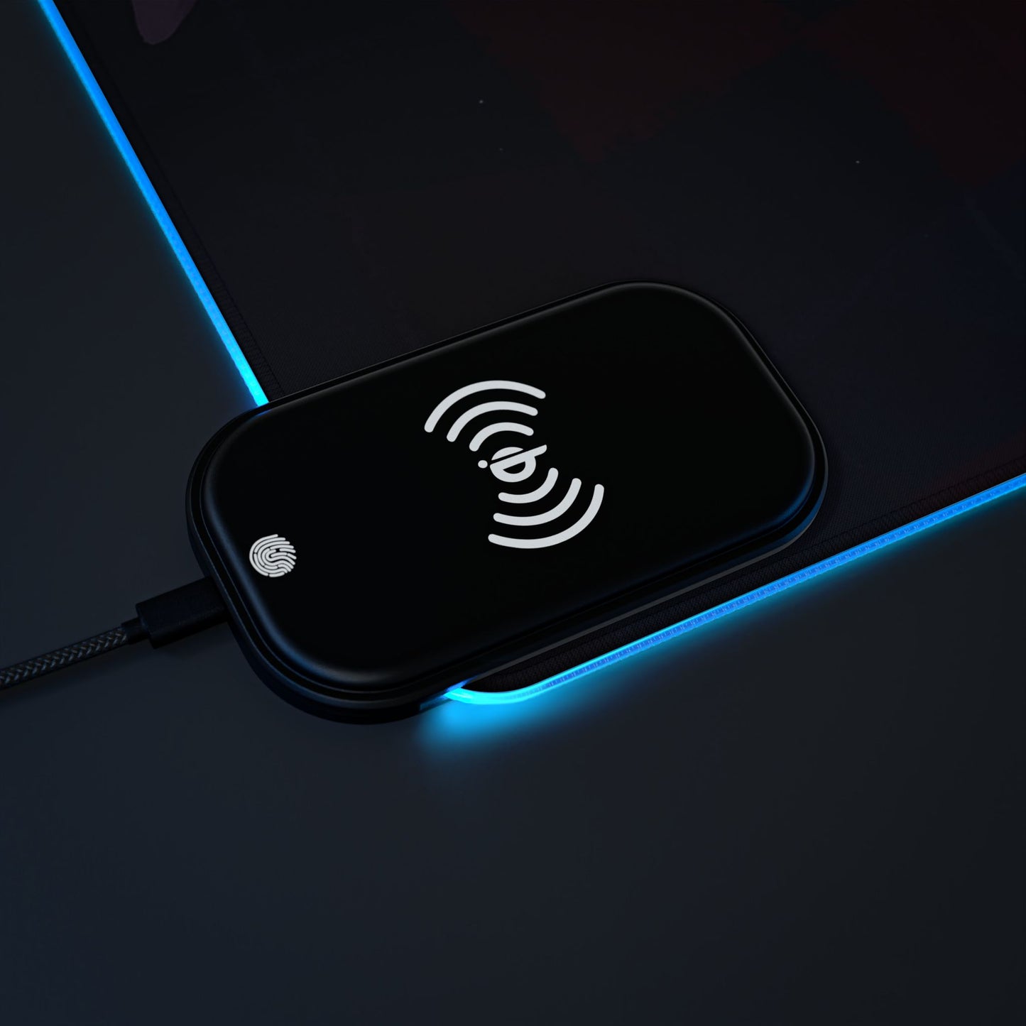 LED - Cozy Cat Halloween + Wireless Charging