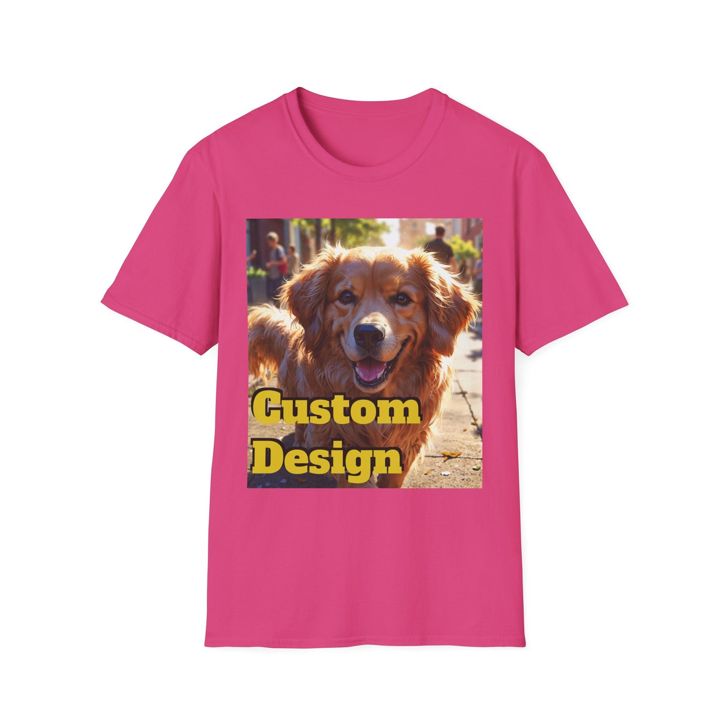 Medium Size *Customizable* Unisex Softstyle T-Shirt