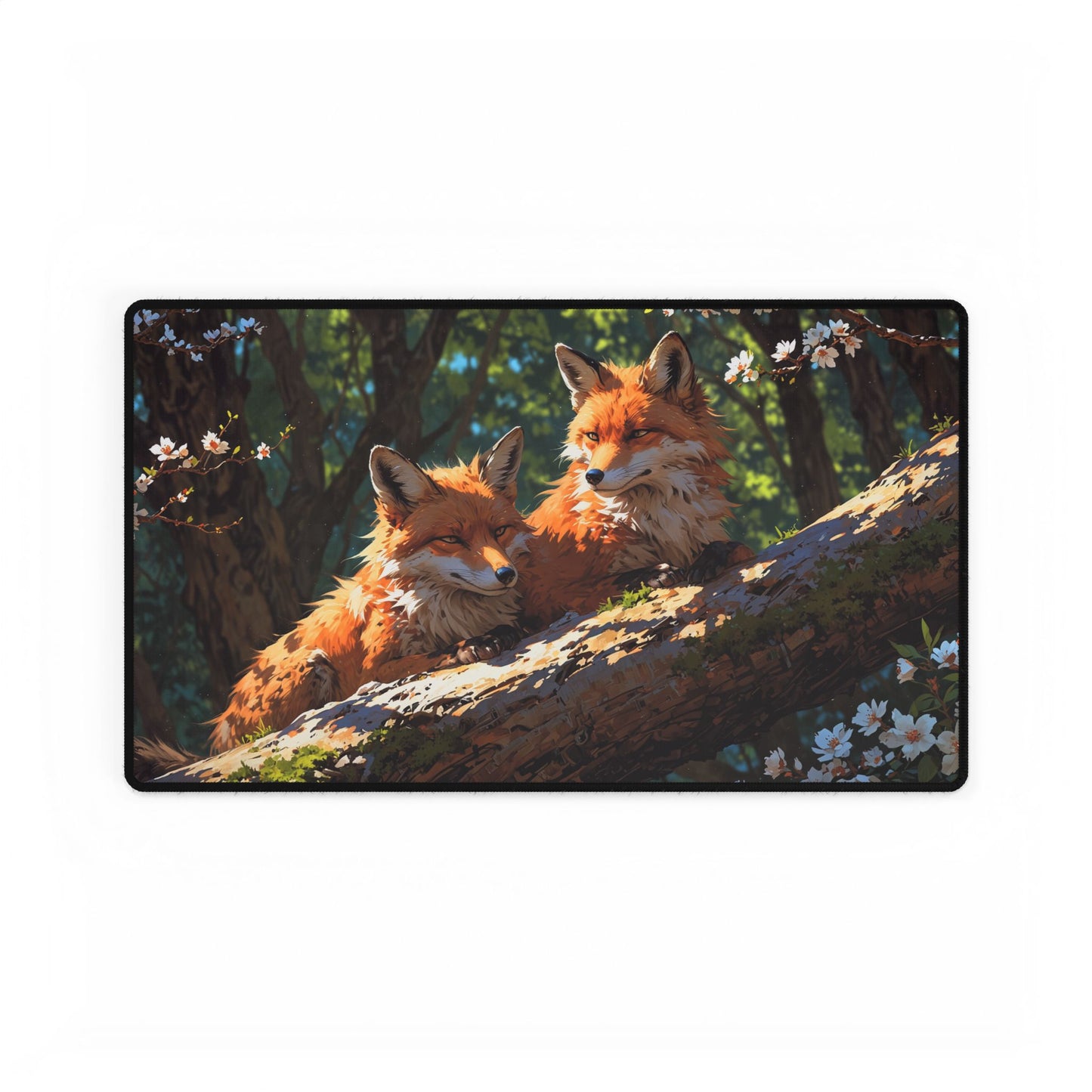 Foxes in Forest