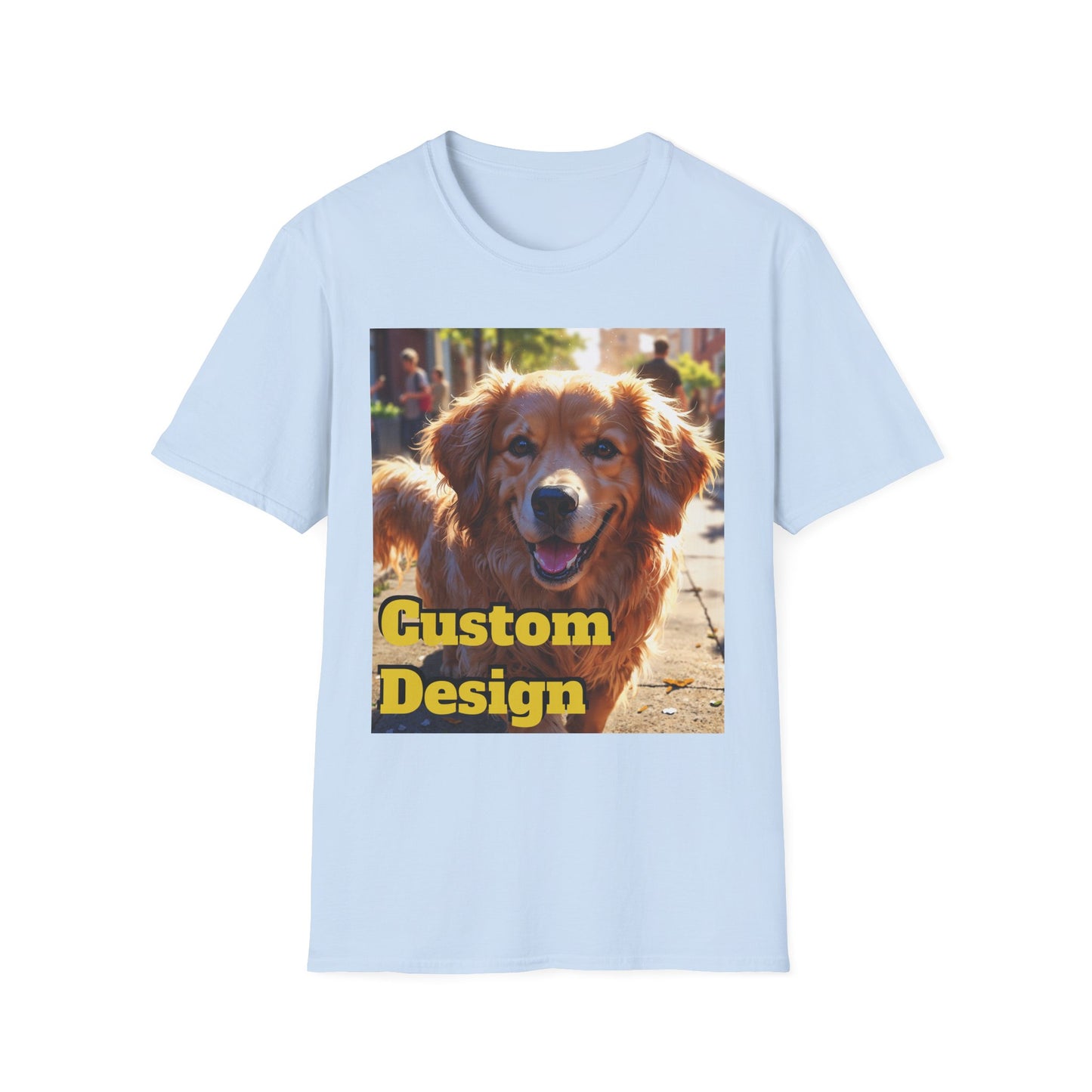 Large Size *Customizable* Unisex Softstyle T-Shirt
