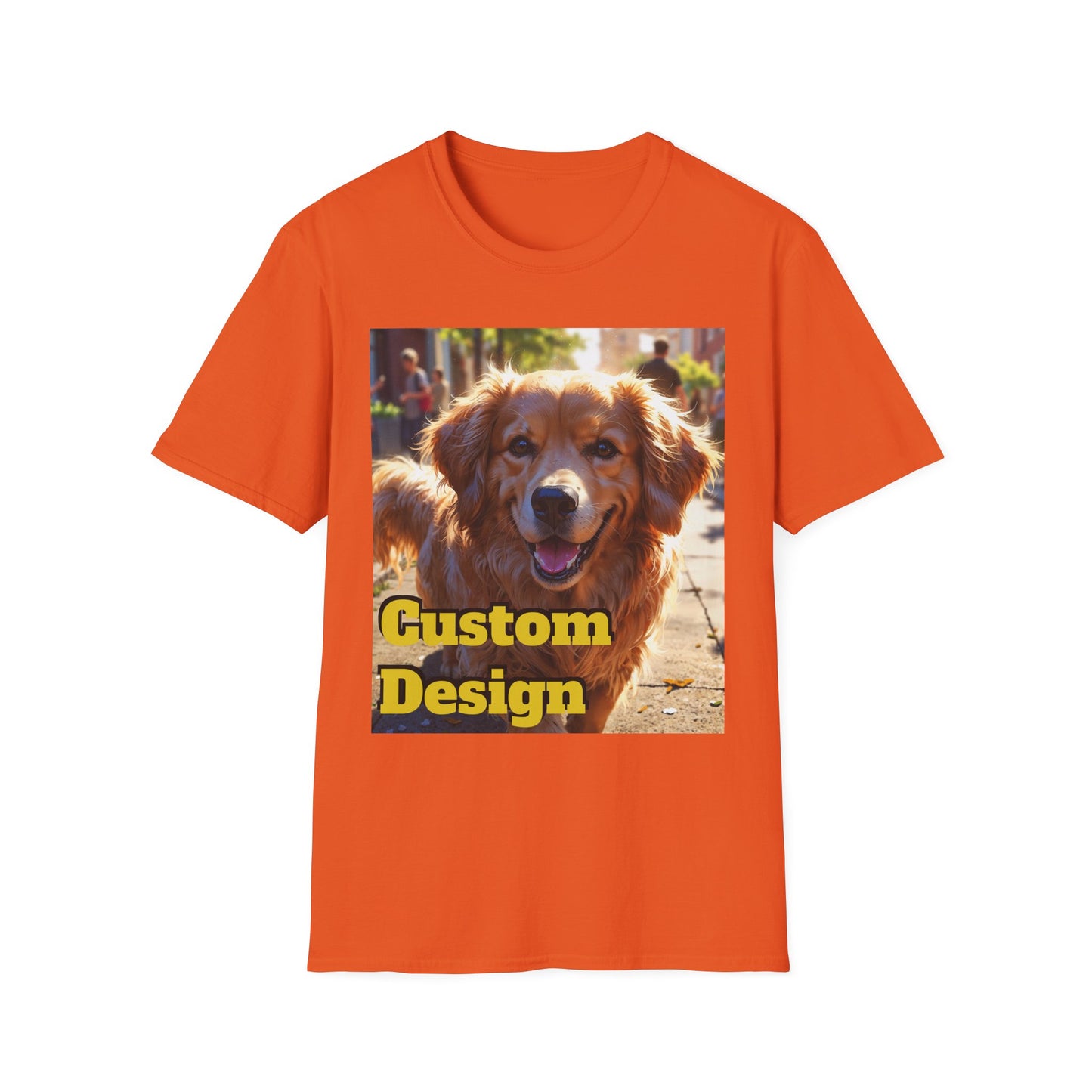 Large Size *Customizable* Unisex Softstyle T-Shirt