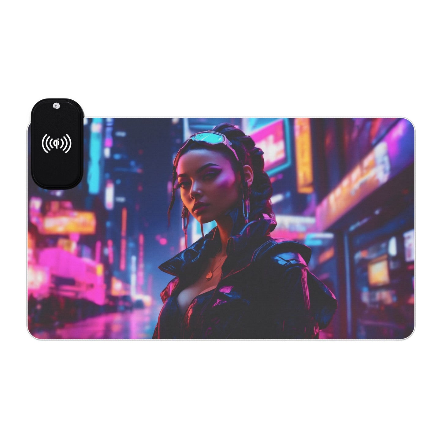 LED -Neon Dynasty Woman + Wireless Charging