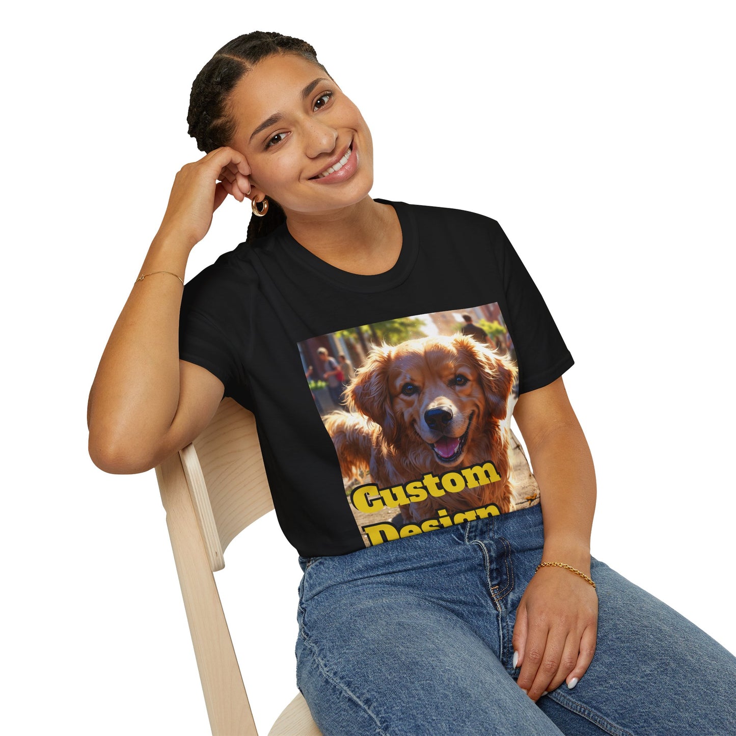 Medium Size *Customizable* Unisex Softstyle T-Shirt