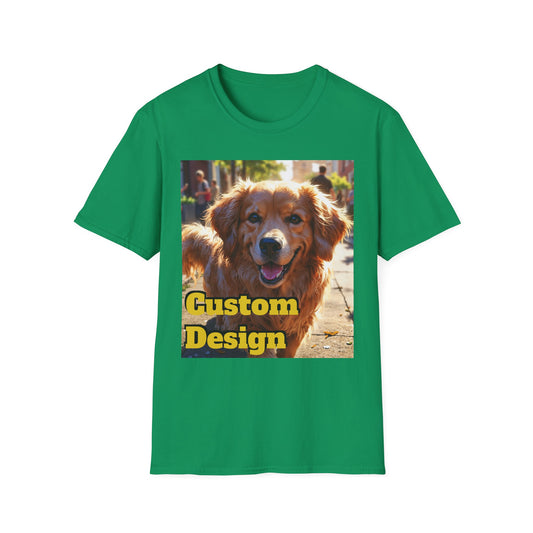 Large Size *Customizable* Unisex Softstyle T-Shirt