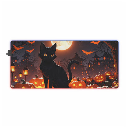 LED - Black Cat Halloween