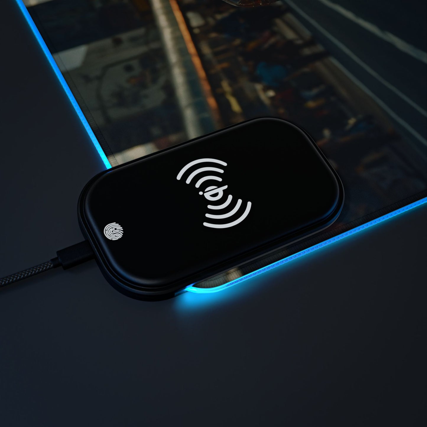 LED - Future Robot + Wireless Charging