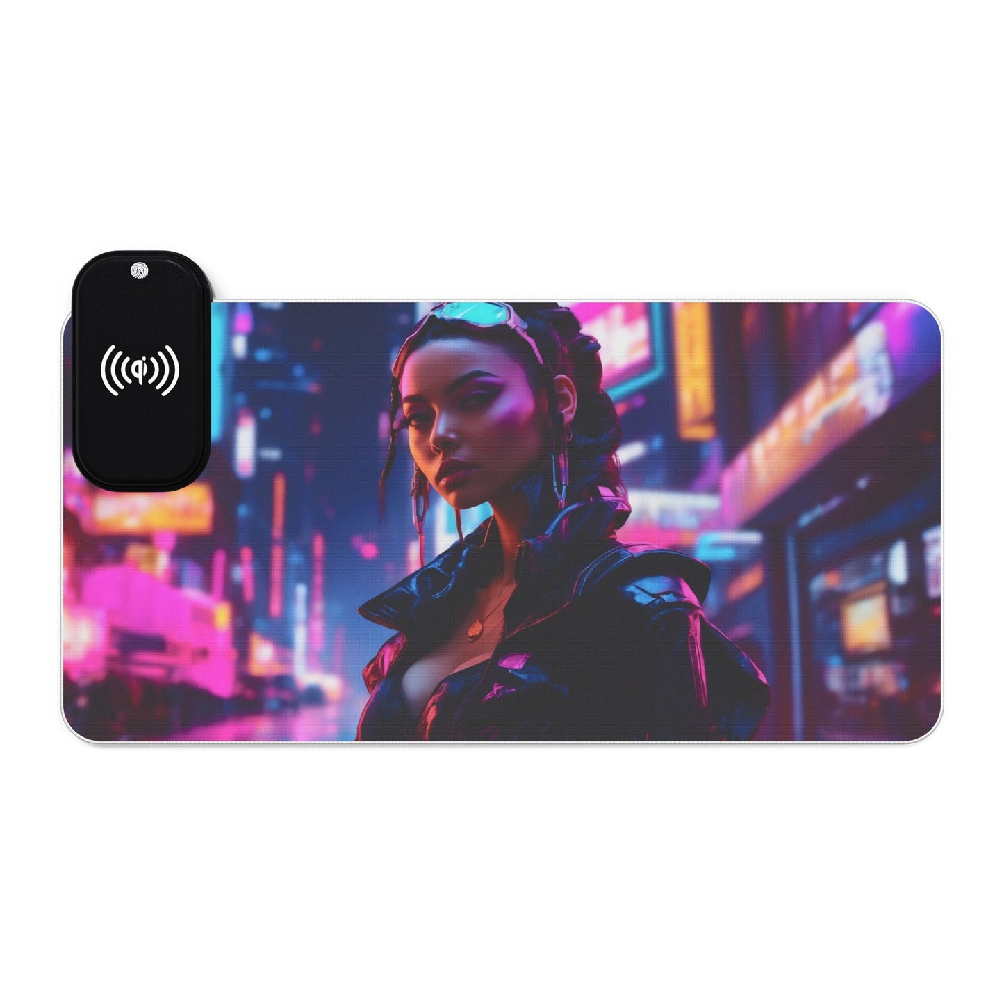 LED -Neon Dynasty Woman + Wireless Charging