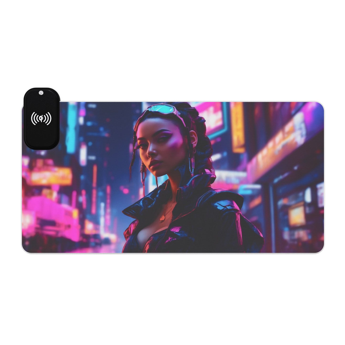 LED -Neon Dynasty Woman + Wireless Charging