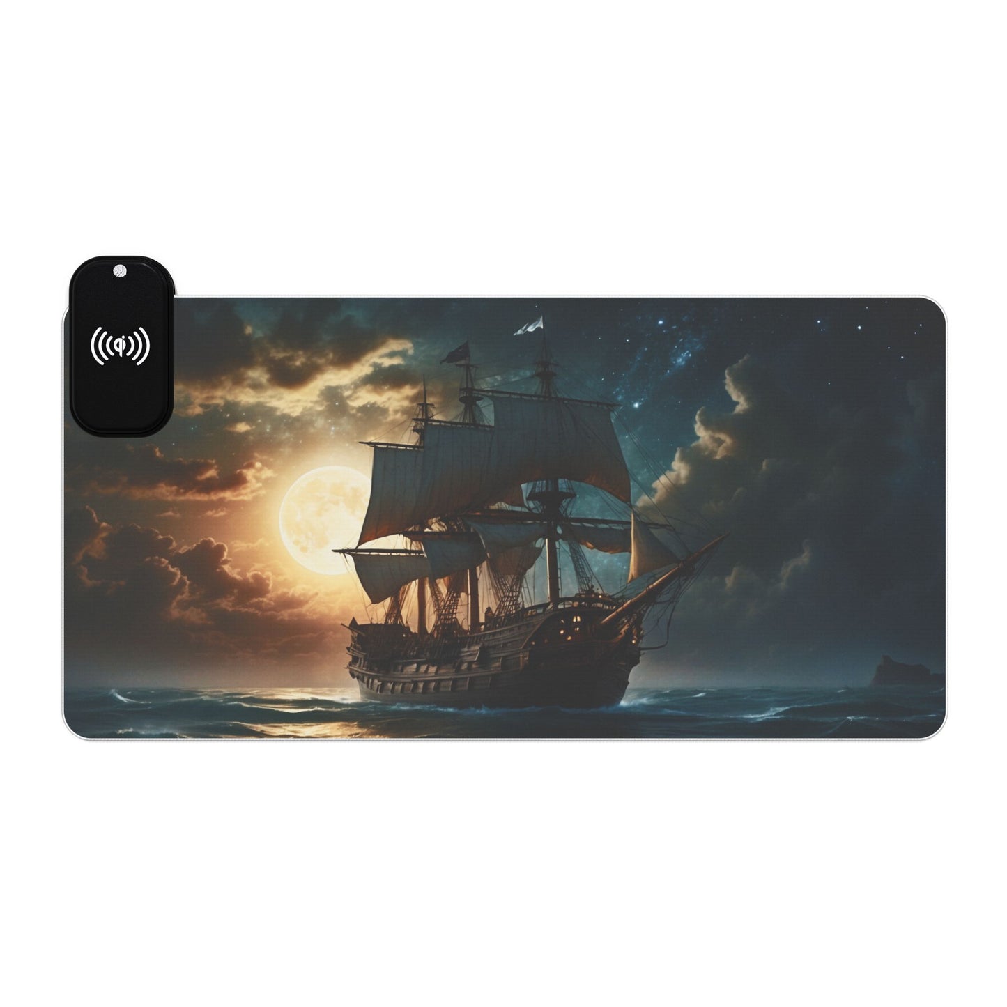 LED - Pirate Ship - Moonlight + Wireless Charging