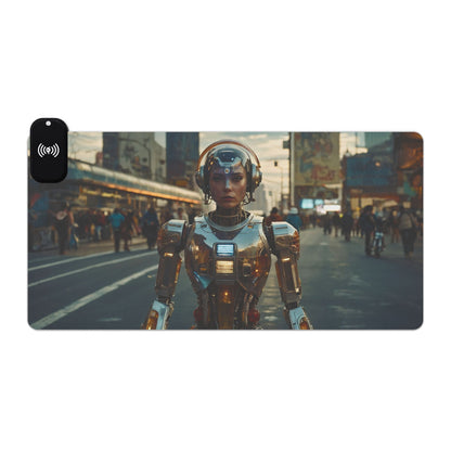 LED - Future Robot + Wireless Charging