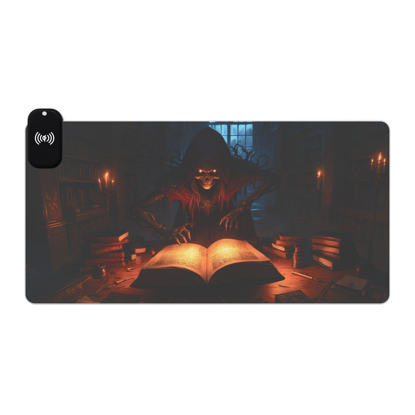 LED - Necrotic Library + Wireless Charging