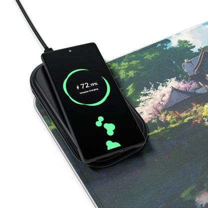 LED - House on a Lake - Anime + Wireless Charging