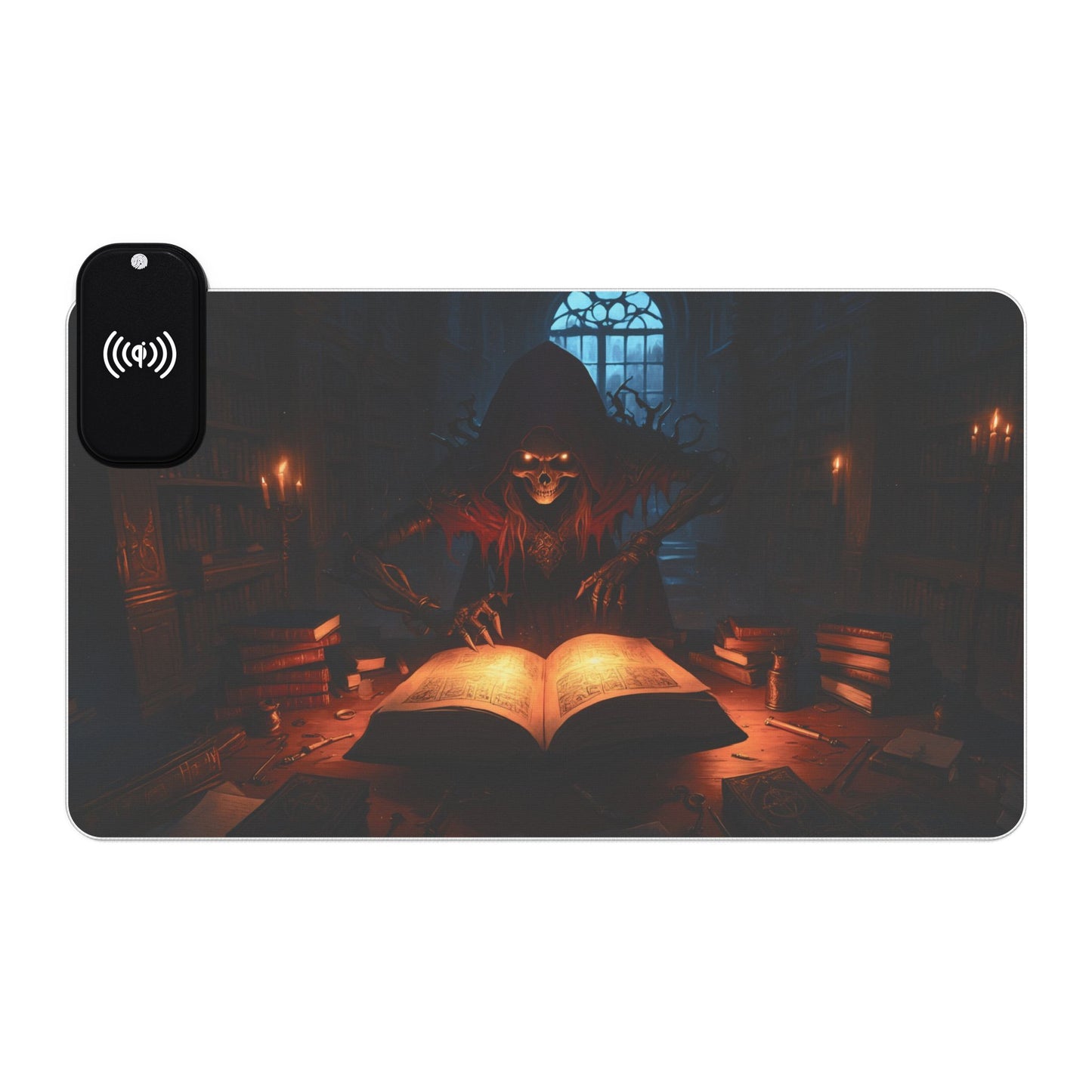 LED - Necrotic Library + Wireless Charging