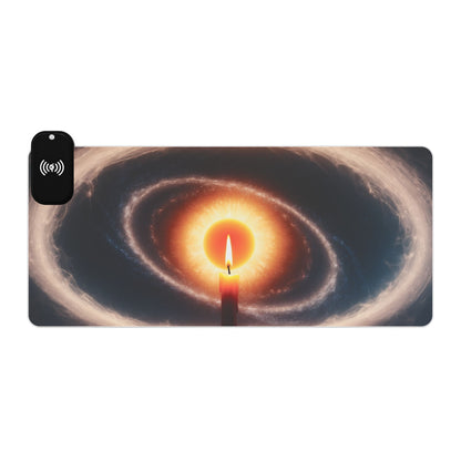 LED - Galaxy Eye Candle + Wireless Charging