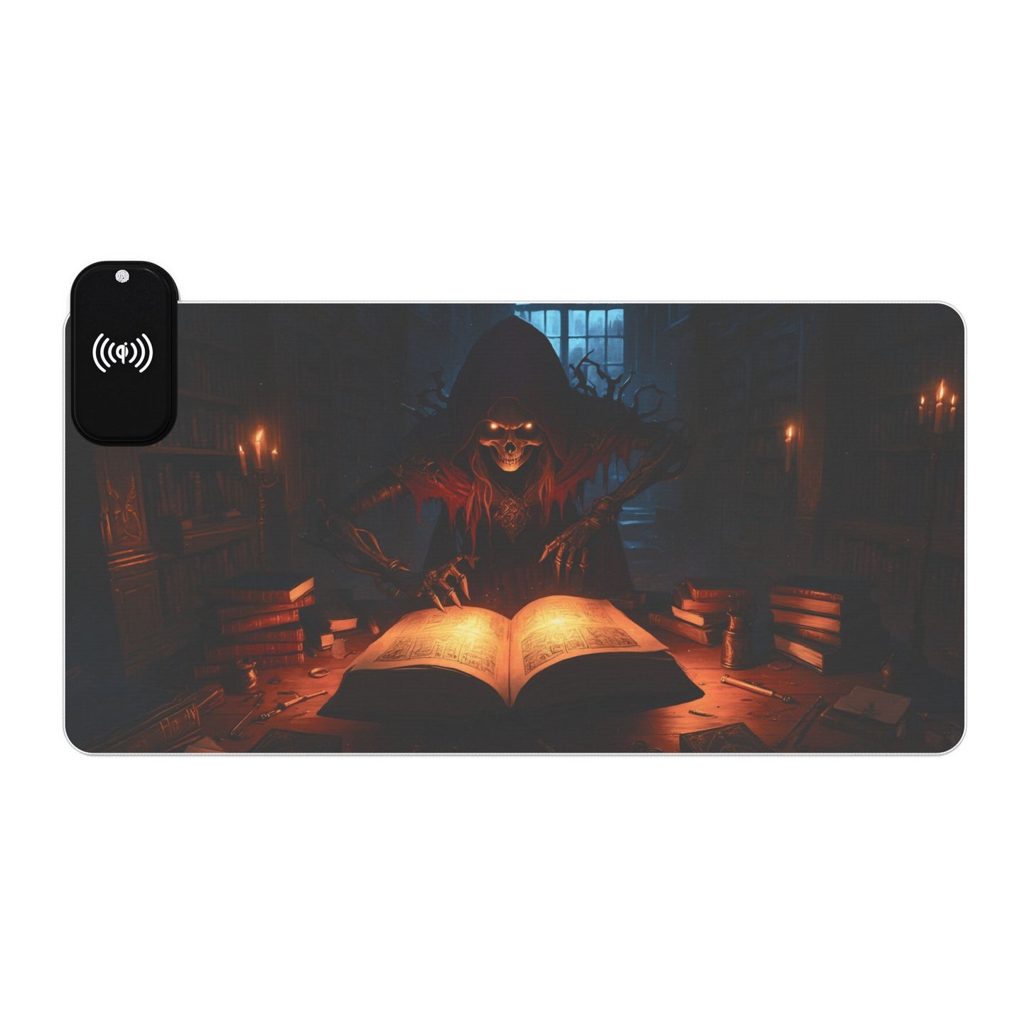 LED - Necrotic Library + Wireless Charging