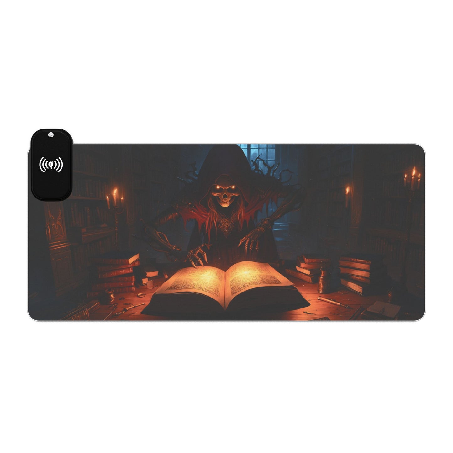 LED - Necrotic Library + Wireless Charging