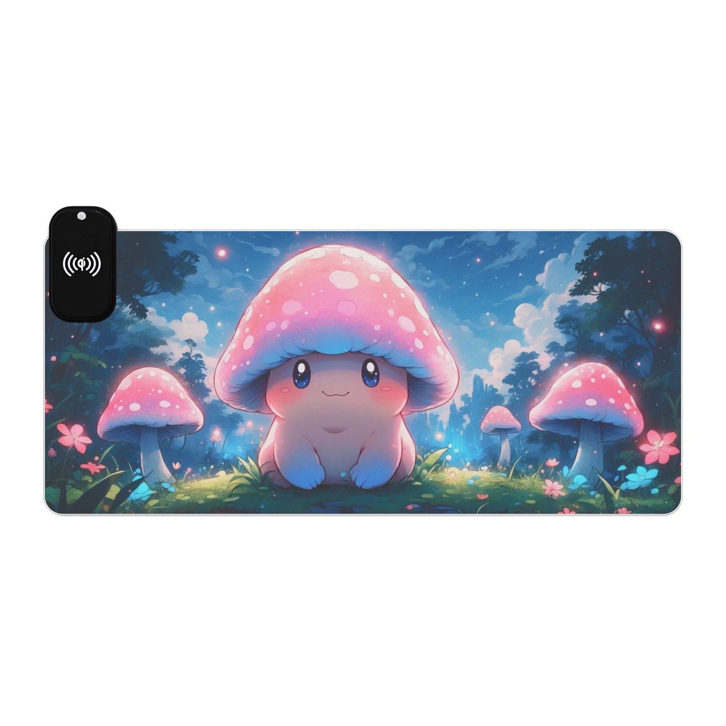 LED - Mushroom Pet + Wireless Charging