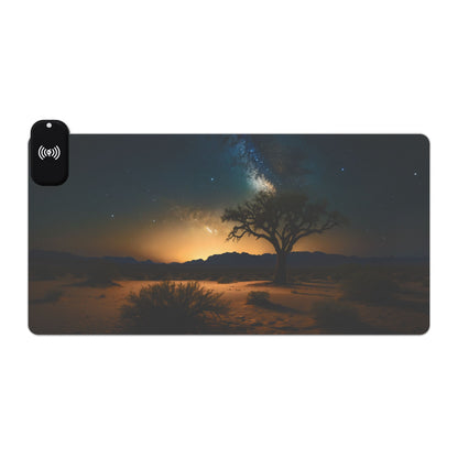 LED - Nighttime Desert + Wireless Charging