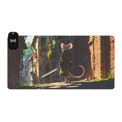 LED - Mouse Adventurer in Town + Wireless Charging