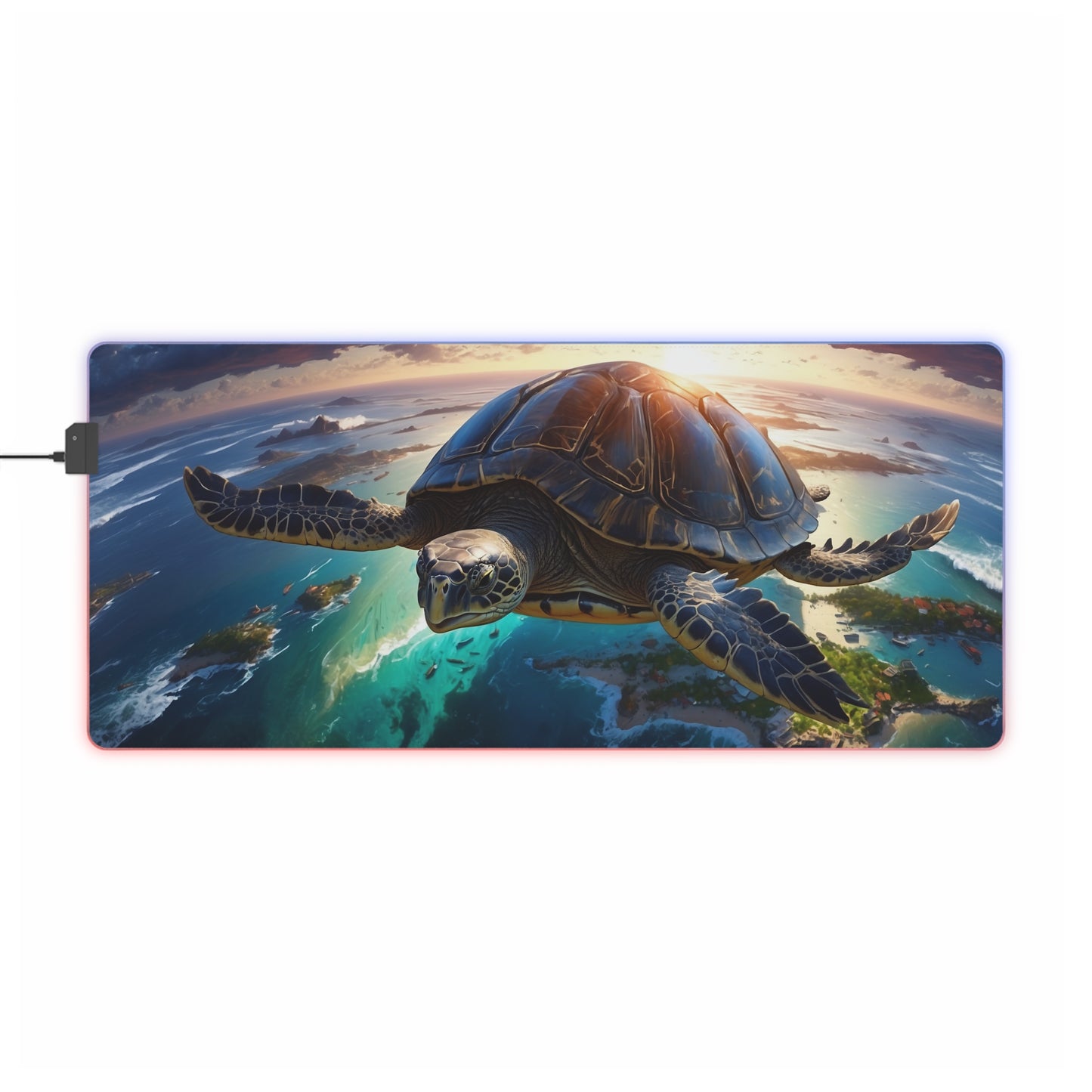 LED - Sea Turtle Floating in Air