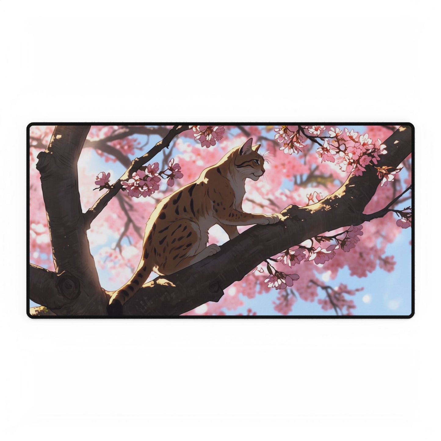 Cat on Sakura