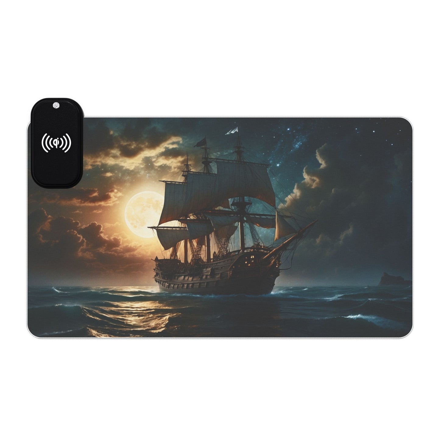 LED - Pirate Ship - Moonlight + Wireless Charging