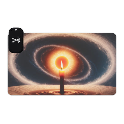 LED - Galaxy Eye Candle + Wireless Charging