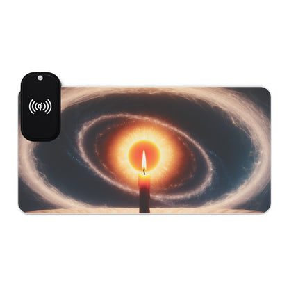 LED - Galaxy Eye Candle + Wireless Charging