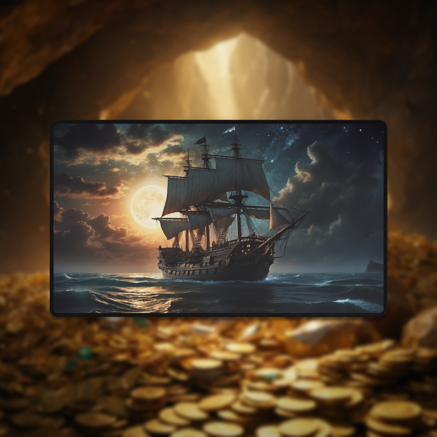 Pirate Ship - Moonlight